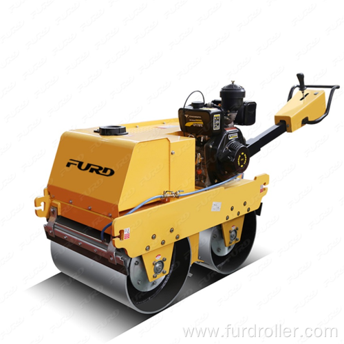 Walk behind Smooth Double Drum Compactor Vibratory Roller